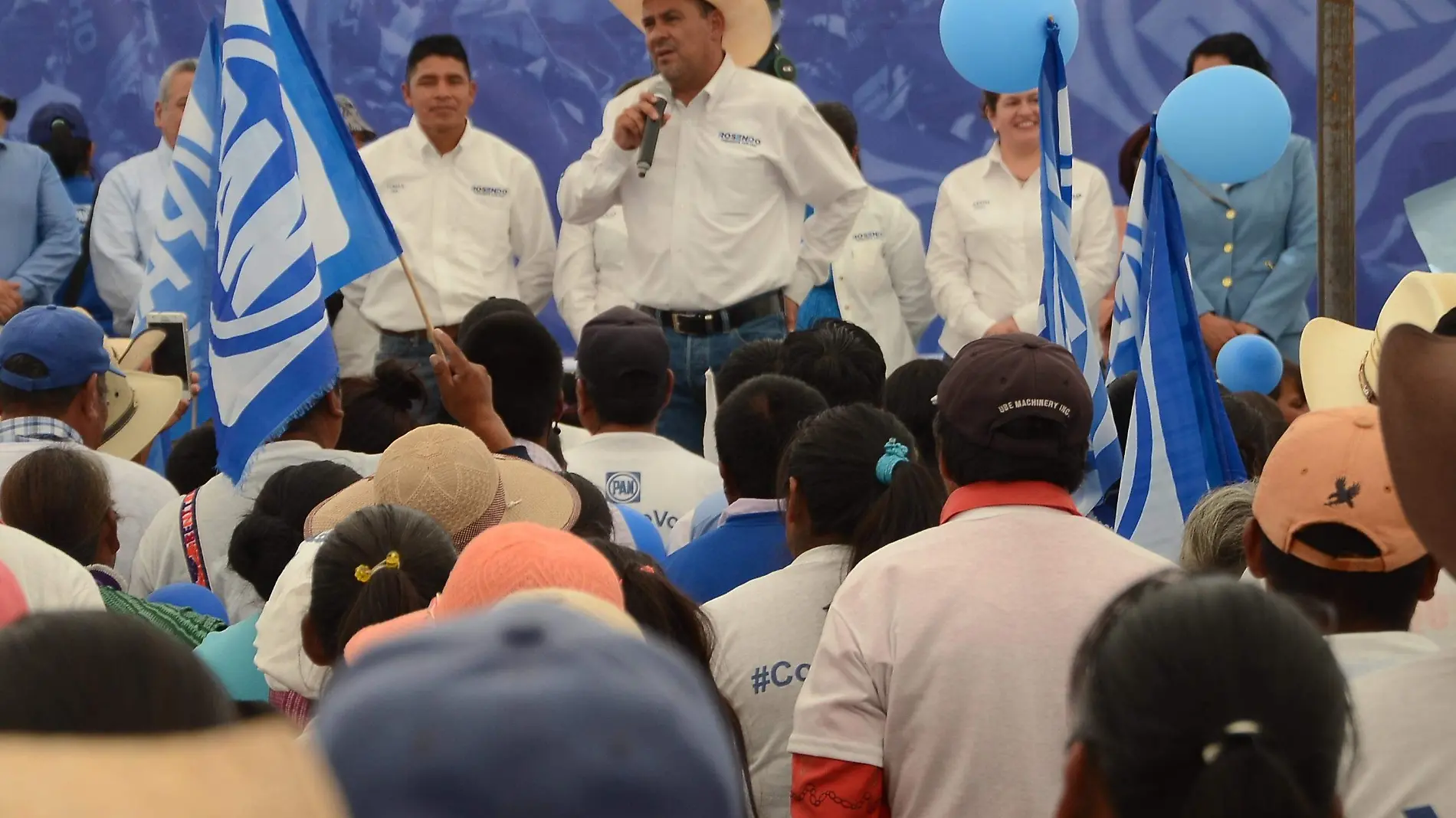 Rosendo Anaya Aguilar, virtual ganador de la contienda del primero de julio llamó a la unidad y trabajo para seguir gobernando en Amealco de Bonfil.